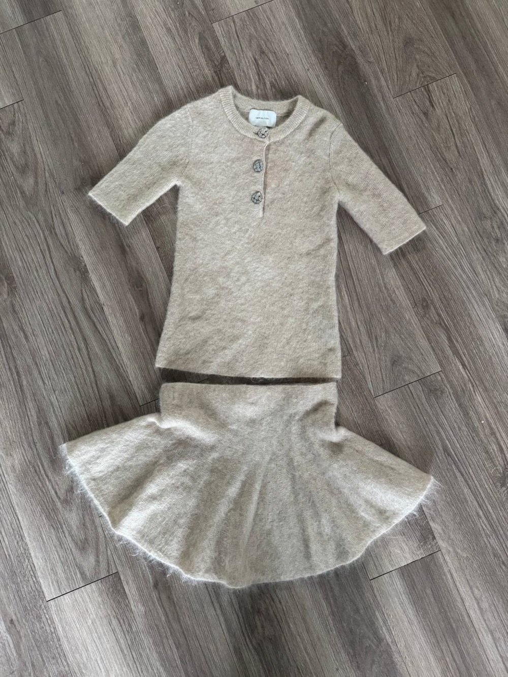 H&M Edition Mohair & Wool Two-Piece Set.